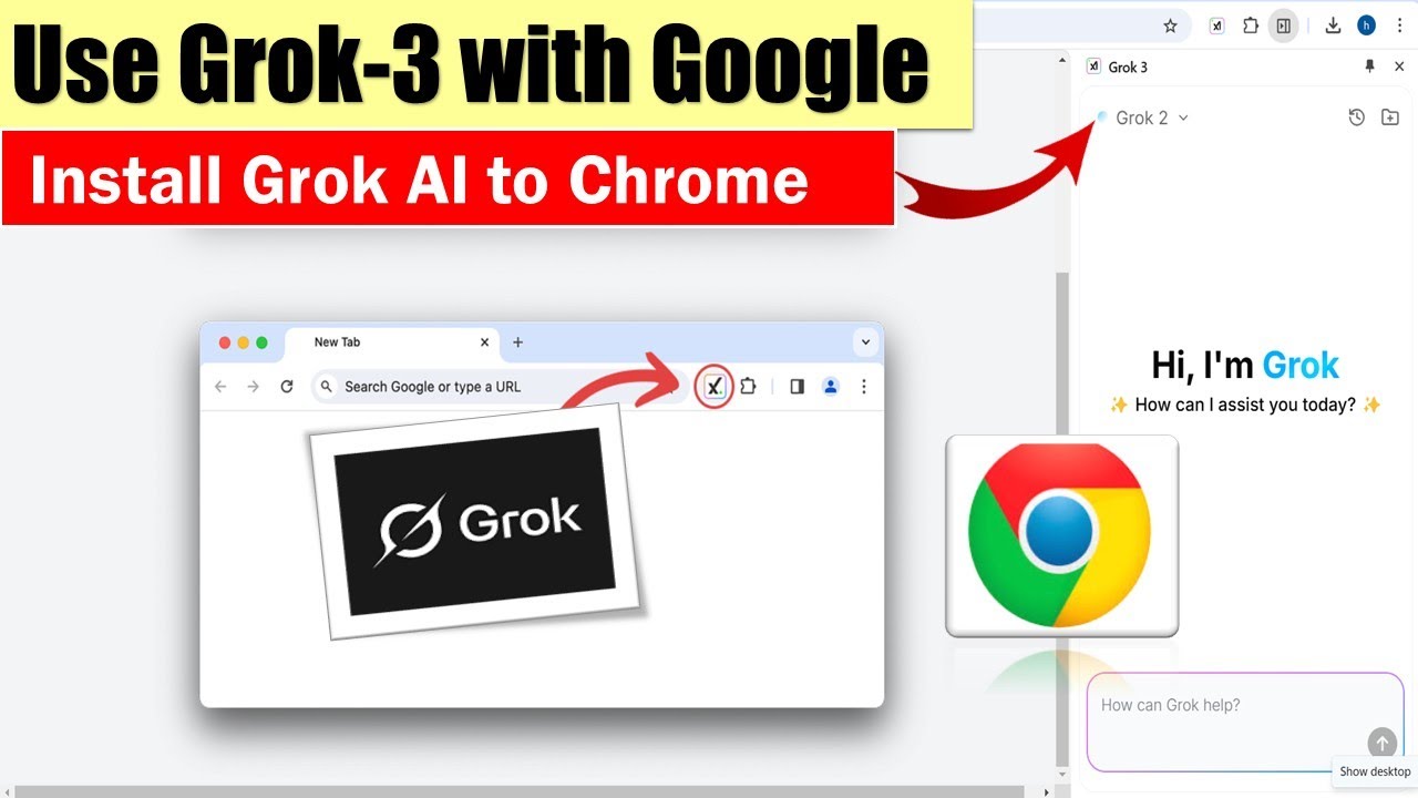 Grok-3 AI for Google Chrome | Install Grok AI extension to Chrome