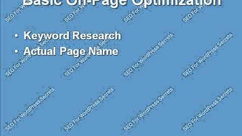 Complete SEO for WordPress (Part 2 of 21)
