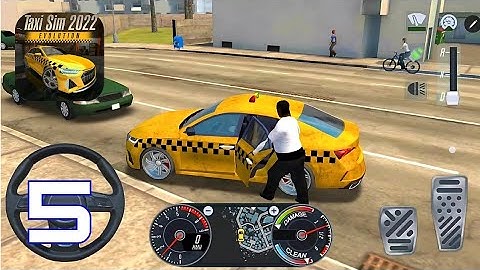 Taxi Sim 2022 Evolution - New Taxi Gameplay Walkthrough Part 5 (Android ios)