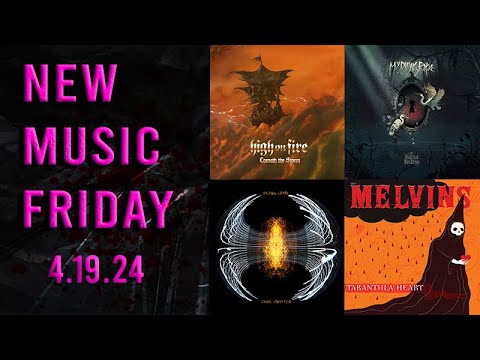 PREVIEW: New Music Friday – New Rock and Metal Releases for 4-19-24