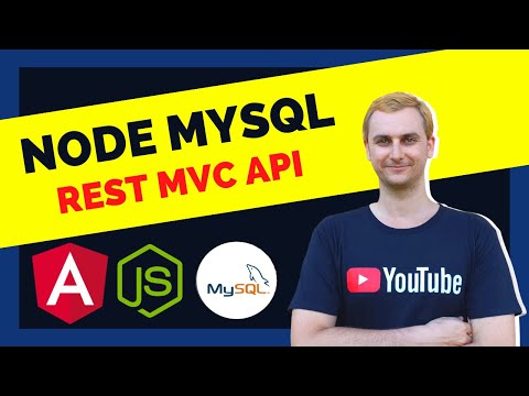 Node MySQL REST MVC API for Beginners