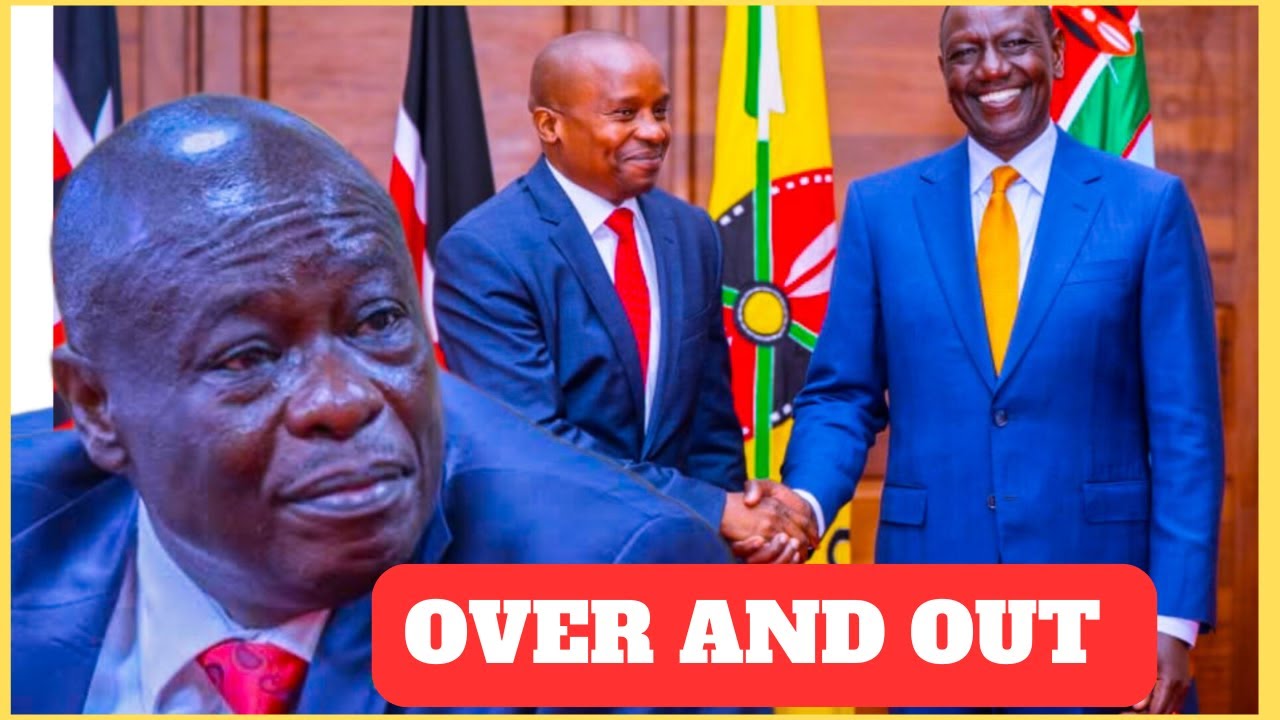 POWER EXCHANGE! RUTO SHOCKS KENYANS BY APPOINTING KINDIKI AS HIS D.P BEFORE END OF GACHAGUA'S CASE