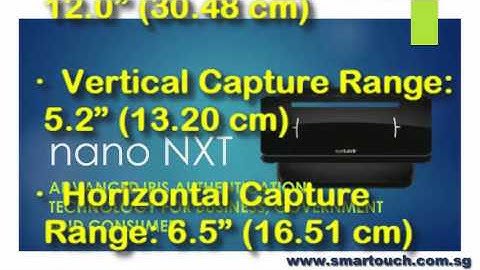 Access Control System Iris Based Identity Authentication Nano NXT Specifications