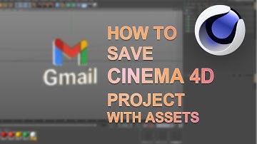 How to Save Cinema 4D with assets