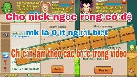 CHO NICK NGỌC RỒNG CÓ BÔNG TAI VÀ NHIỀU CẢI TRANG, AI MUỐN LẤY VÀO XEM NÀO [100% MIỄN PHÍ]