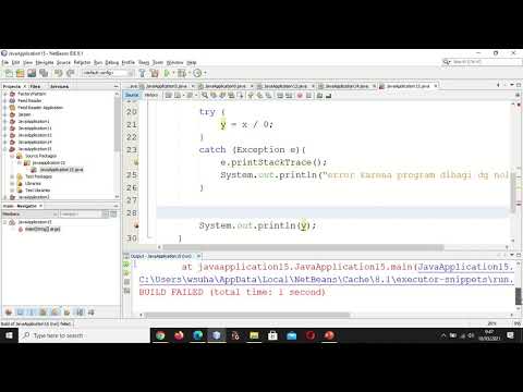 Video: Apakah pengecualian telah terjadi pada java?
