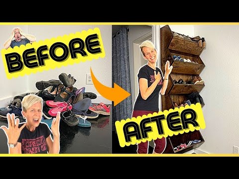 How to Build a SHOE RACK...That Will Last Forever