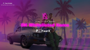 WhiteListedItems ESX/QB [OLD]