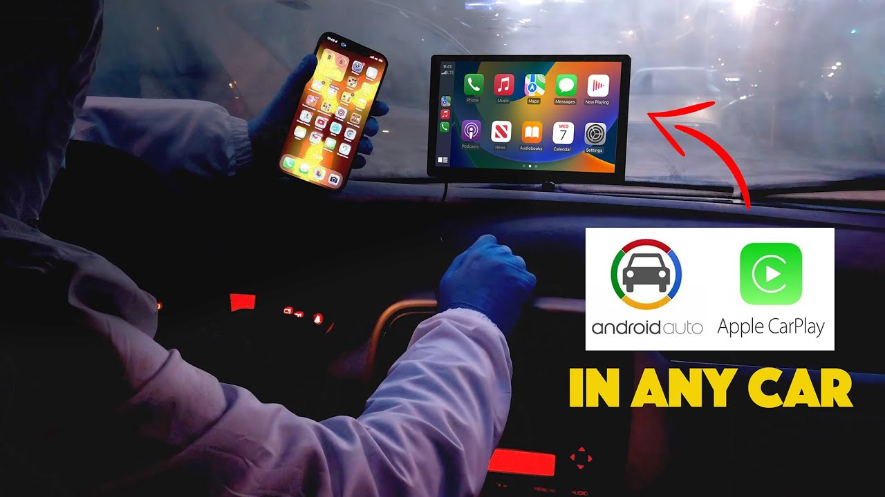 Install Apple carplay Android Auto in any car Super easy ! Carpuride 9 inch  