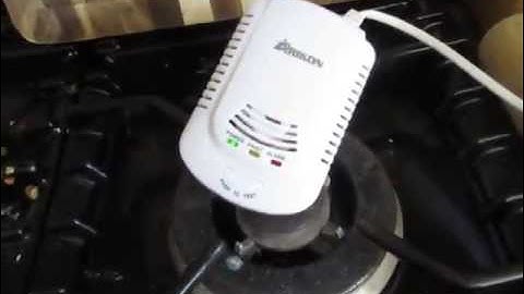 ARIKON Plug In Combustible Gas Detector Alarm Sensor Gas Leakage Sensor with Voice Warning