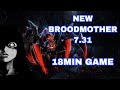 broodmother in new patch 7.31! (18 min game)