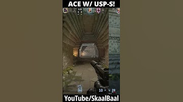 USP-S ACE! #shorts #gaming #cs2 #premier #clutch #competitive #csgo #game #usps #ace #win #better