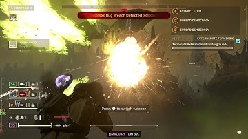 HELLDIVERS 2 Expendable Napalm - Dragon Roach Kill