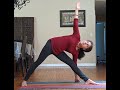 Live yoga class with prema bhat using prop for people with less flexibility  october 13 2021