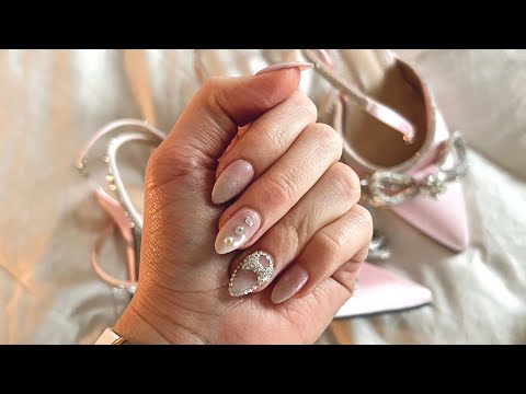 DIY Bedazzled 30 Birthday Nails | gel x method | Douple Dip nails @TashVitorsky