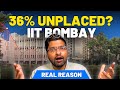 Reality of iit bombay placements  why 36 students unplaced