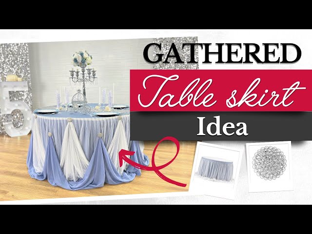 Discover more than 181 diy table skirt clips super hot