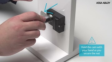 How to install the Aperio KL100 Wireless Locker - Cabinet Lock