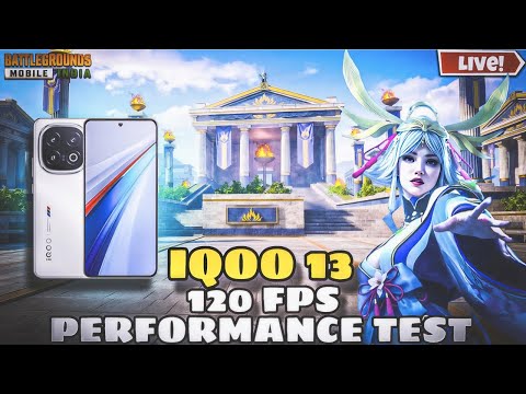iQOO 13 120 FPS PERFORMENCE TEST AFTER UPDATE 4.4🔥#120fps #iqoo13 #bgminewupdate #iqoo