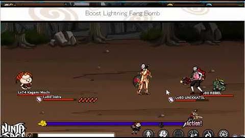 Ninja saga pvp Dark eyes (DE) VS eyes of mirror (EOM)