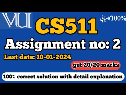 cs511 assignment no