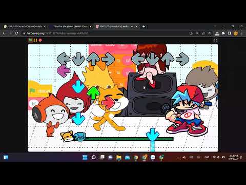 Fnf scratch cat Part 1 (widescreen turbowarp)