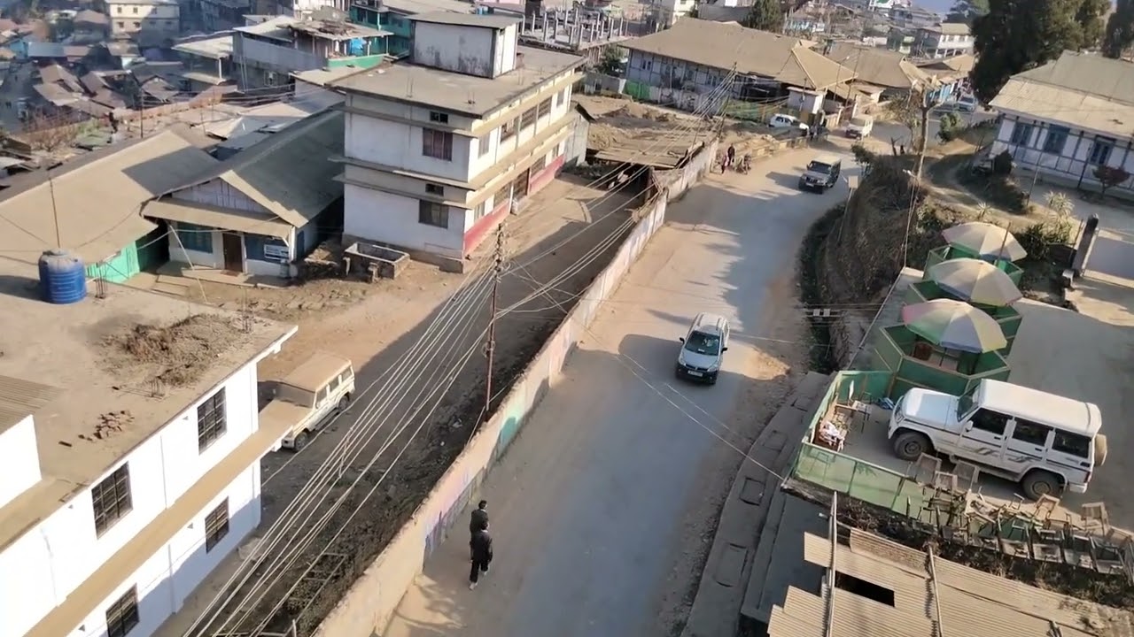 This is the Tuensang Town beautiful District in NAGALAND.. 