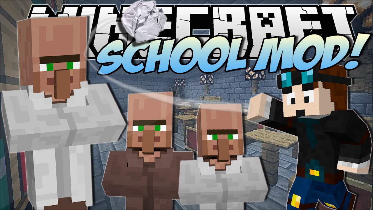 Minecraft School Mod Make School Fun Explosive Mod Showcase Youtube