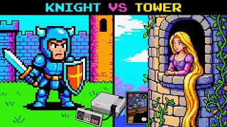 DOOM SLAYER RAPUNZEL'İ KURTARIYOR! 😂 | NES - Deadly Towers  | Longplay
