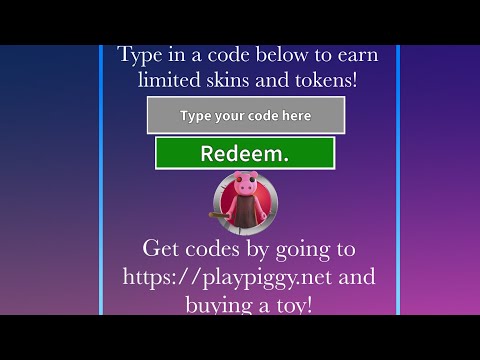 HOW TO REDEEM A DLC CODE ON ROBLOX PIGGY!!! (Concept)