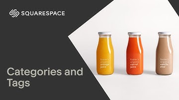 Categories and Tags | Squarespace 7.1