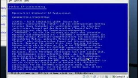 demo  How to run Windows XP on Linux Ubuntu with Virtualbox