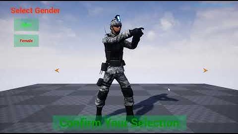 Character Menu Reptile girl