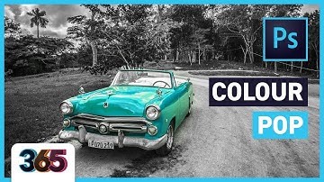 🚗 Color Pop Effect | Photoshop CC Tutorial #121/365
