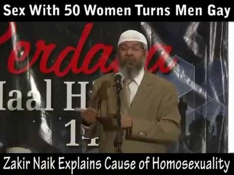 Zakir Naik Explaining Cause of Homosexuality