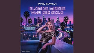 Blonde Meisie Van Die Stad