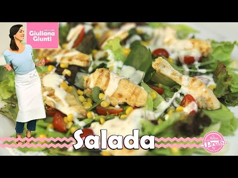 Vídeo: Salada De Iogurte E Frango