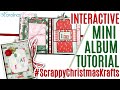 Oh what fun mini album tutorial  letsgetscrappy2654  collab scrappychristmaskrafts 4x6 mini album