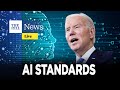 Watch: Biden Signs Executive Order on AI