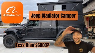 I Bought an Alibaba Camper and Installed It Solo on My Jeep Gladiator