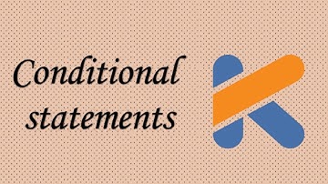 Conditional Statements in KOTLIN I Simple If and else if ladder in KOTLIN I KOTLIN tutorials I