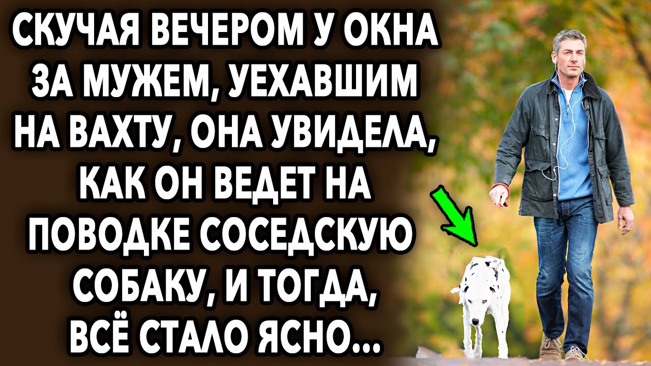 Скучая ночью у окна за мужем, уехавшим на вахту, она увидела, как он ...