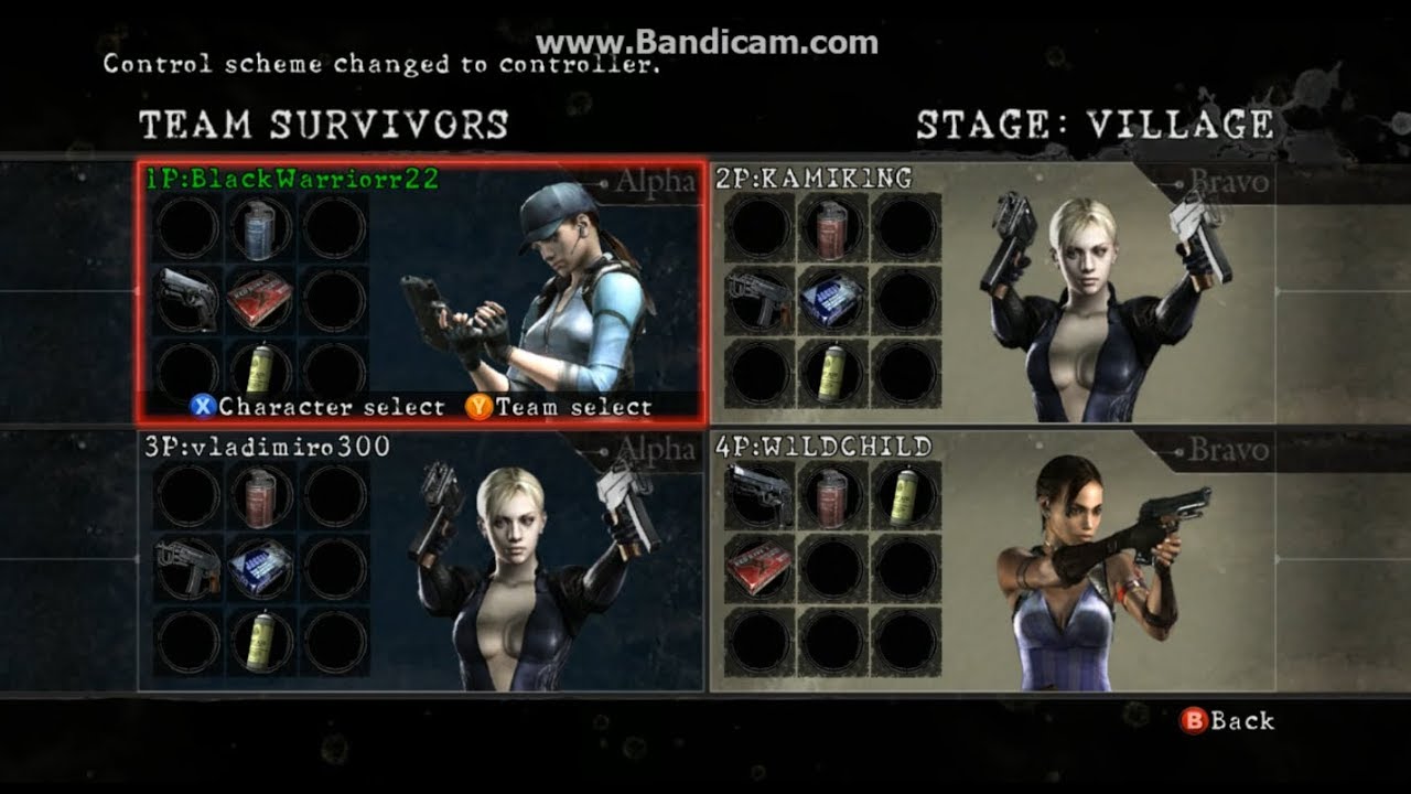 Resident Evil 5 - Team survivors #49-50-51 (3 matches in 1 video)