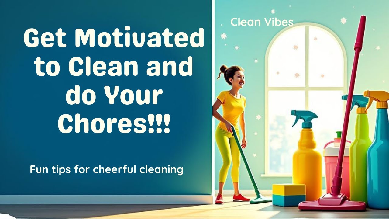 Getting Clean Get in the Mood to Clean and do your Chores - YouTube
