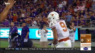 Texas at TCU Football Highlights