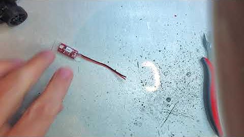 Install Trackmate Racing transponder in Mini-z #004