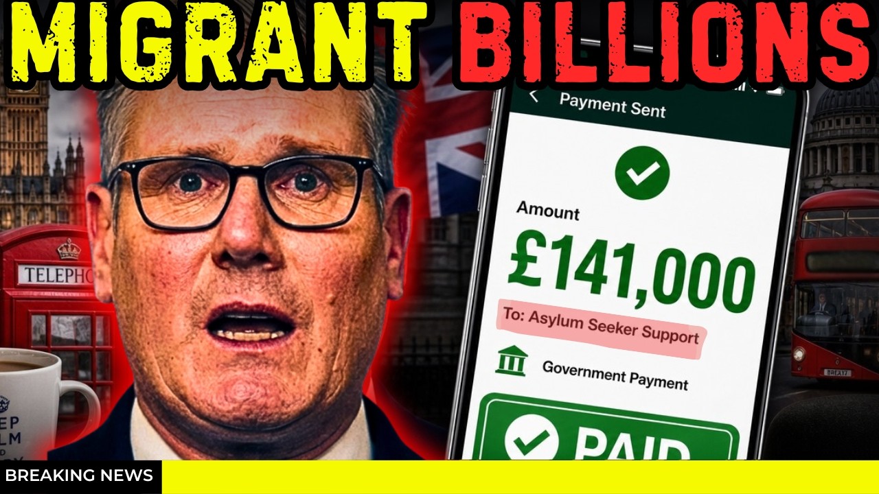 Just IN: Shocking £4.9 Billion PAYOUT To Illegal MIGRANTS...