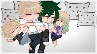 Family Cuddles! || BkDk Familly Fluff || BNHA/MHA