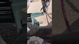 Harriet Playing With A Chair And Knocking It Over