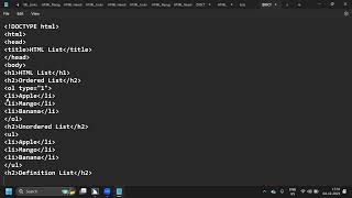 Learning HTML Lists Using Screen Readers- By Accessible World Tutorials - Telugu